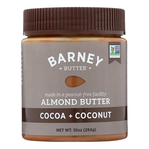 Barney Butter Almond Butter Cocoa Coconut Case Of 6 10 Oz Foodsbasics