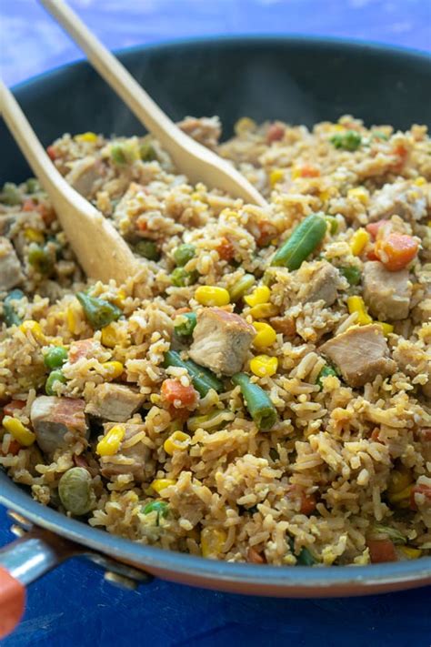 Quick Easy Pork Fried Rice The Schmidty Wife