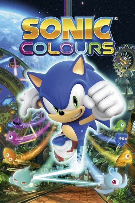 The Game Cover For Sonic Colors