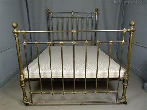 Fine Original Victorian All Brass King Size Bed Antiques Atlas