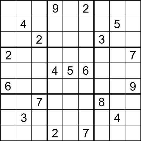 Sudoku Wikipedia Printable Sudoku Yurem Bullock