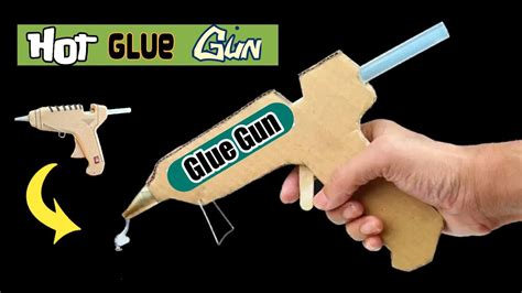 How To Make Hot Glue Gun At Home Cardboard से Hot Glue Gun कैसे