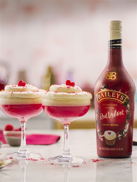 Baileys Red Velvet Cupcake Martini Recipe Baileys Us Recipe
