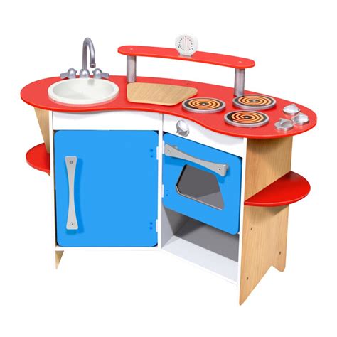 Melissa And Doug Cooks Corner Wooden Kitchen And Reviews Wayfair