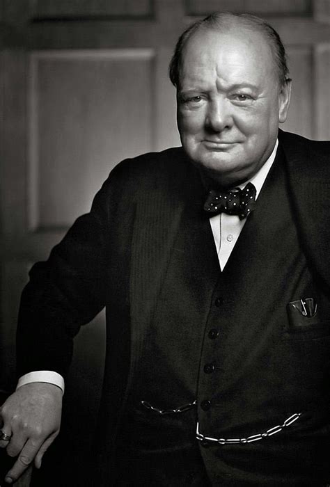 Winston Churchill Picture World War 2 British Prime Minister Etsy