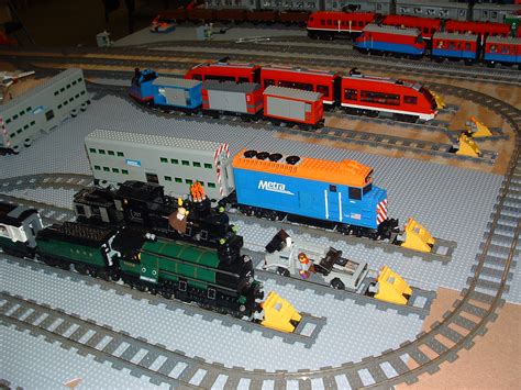 Cantigny Illinois 9th Annual Lego Train Show Exhibit 2 Brick Trains Sets