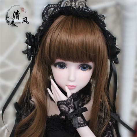 New 24 13 Handmade Pvc Bjd Msd Lifelike Dolls Joint Dolls Girl T Jasmine Ebay