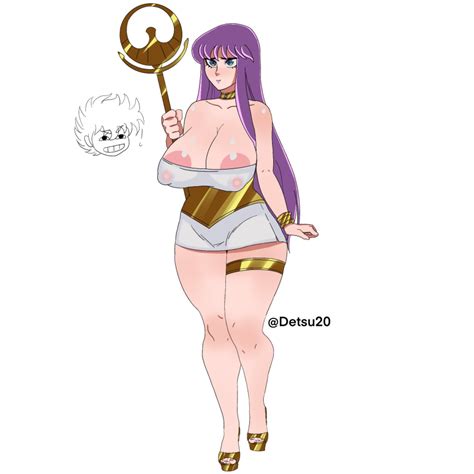 Rule 34 Athena Saint Seiya Full Body High Heels Large Breasts