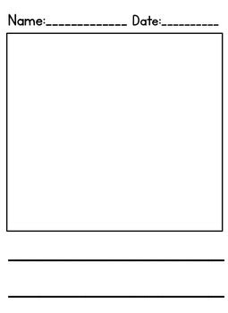 Print primary writing paper with the dotted lines, special paper for formatting friendly letters, graph paper, and lots more! Kindergarten Writing Paper with a Box {5 Writing Papers ...