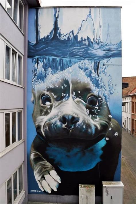 30 Amazing Huge Street Art On Building Walls Bored Art