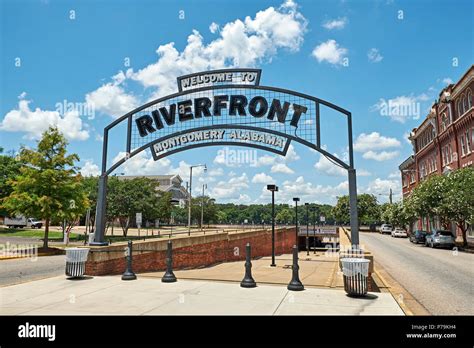 Riverfront Montgomery Welcome Sign Hi Res Stock Photography And Images