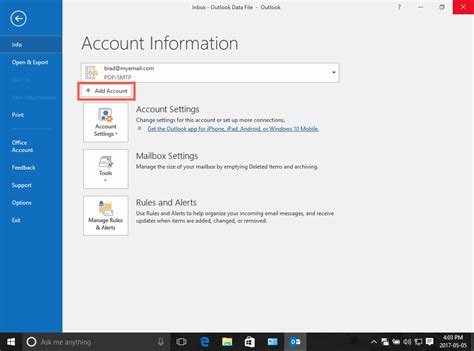 How To Manually Set Up Pop3 Or Imap Email Accounts In Outlook