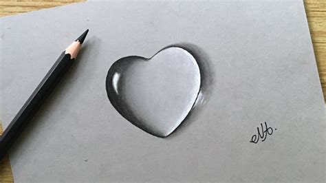 Water Drop Drawing Of Heart Simple Way Of Heart Sketch