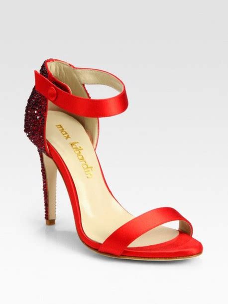Shoes Red High Heels Short Heels Prom Shoes Wheretoget