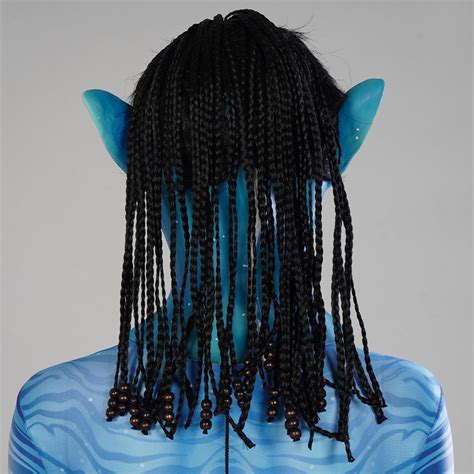 2022 Avatar 2 The Way Of Water Neytiri Cosplay Costume Blue Jumpsuit W