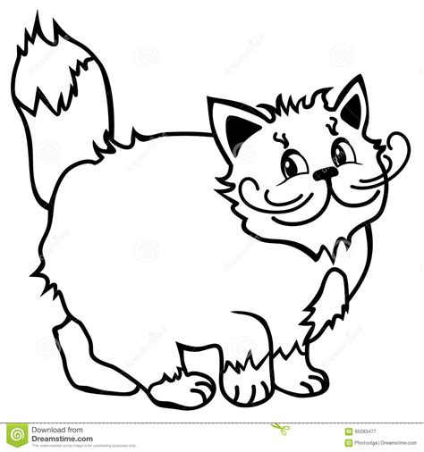 Tutoriel de dessin dessin manga dessin chat dessin peinture dessin dessins faciles comment learn to learn how to create a chat message with css. Chat Mignon Dessin Au Trait Simple Chat De Sourire Cartoon Illustration de Vecteur ...