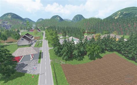 Wildcreek Valley V33 для Farming Simulator 2015