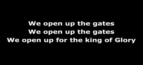 Open Up The Gates Youtube