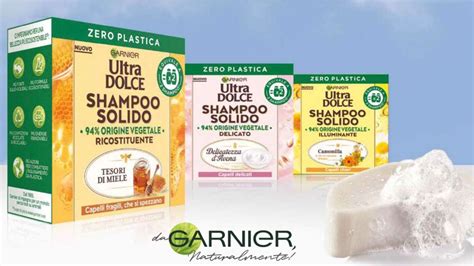 Shampoo Solido Garnier Ultra Dolce Nuvole Di Bellezza