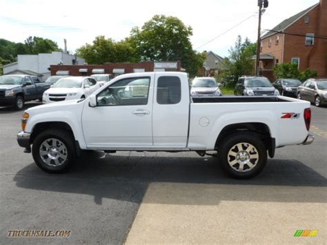 2012 Chevrolet Colorado Lt Extended Cab 4x4 In Summit White Photo 4