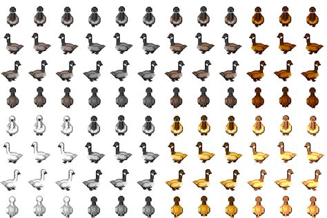 Geese Sprite Rpg Tileset Free Curated Assets For Your Rpg Maker Mv Games