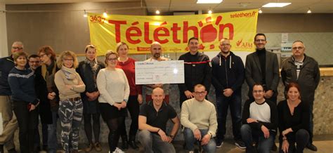 Tain Lhermitage 3 000 Euros Récoltés En Faveur Du Téléthon