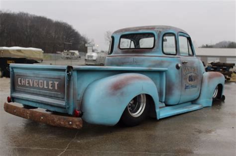 Rat Rod Truck 54 Chevy Truck Chevy 3100 Chevy Pickups C10 Vintage