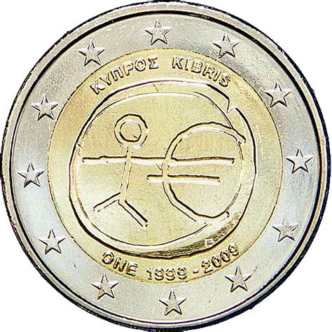 Euro Coins Cyprus 2 Euro 2009 Special The Black Scorpion