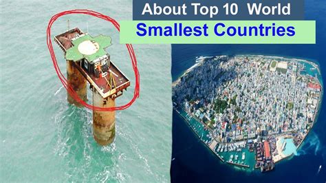Top 10 Smallest Countries In The World And Talking About