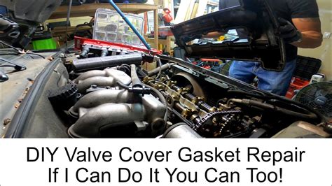 Diy Valve Cover Gasket Repair 1991 Saab 9000 Youtube