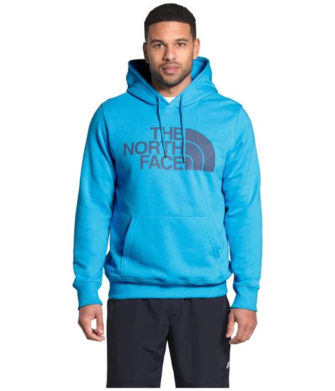 The North Face Cotton Half Dome Pullover Hoodie In Blue For Men Lyst