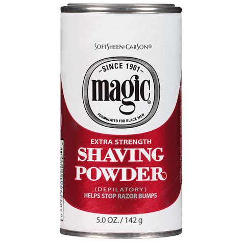 Magic Shaving Powder Extra Strength Shaving Strength Razor Bumps