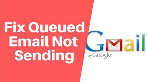 How To Fix Queued Email Not Sending In Gmail Gmail Guide Youtube