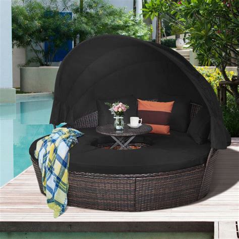 Rattan Daybed Replacement Canopy Uk Oyster Wicker Rattan Daybed