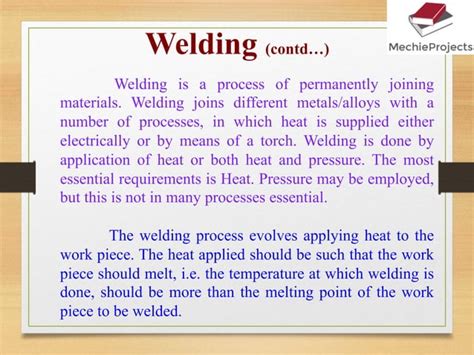 Metal Joining Processes Welding Riveting Bolting Brazing Soldering