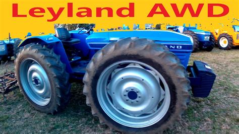 1977 County Leyland 4100 4x4 57 Litre 6 Cyl Diesel Tractor 100 Hp