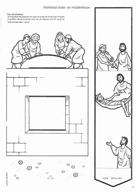 Paralyzed Man Lowered Through Roof Coloring Page Beautiful The Roof