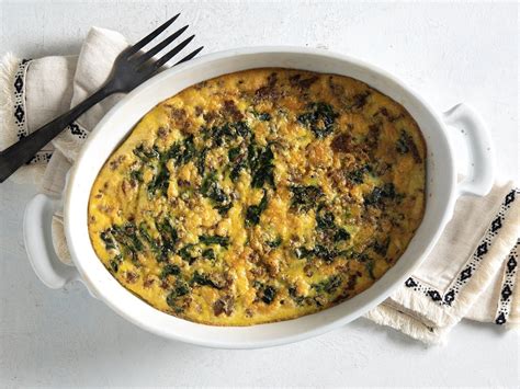 Sausage Spinach And Egg Casserole