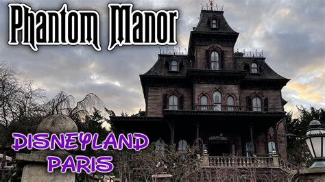 Phantom Manor Disneyland Paris Full Ride Haunted Mansion In French 4k Pov Low Light Youtube
