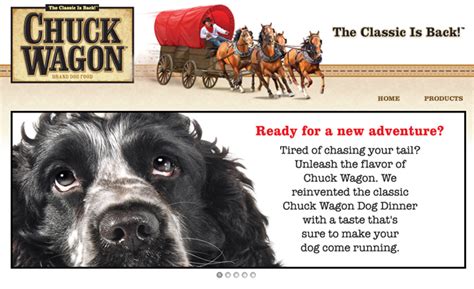 Chuck wagon at the neighborhood corner store. Chuck Wagon Dog Food | Sally Hayes Design