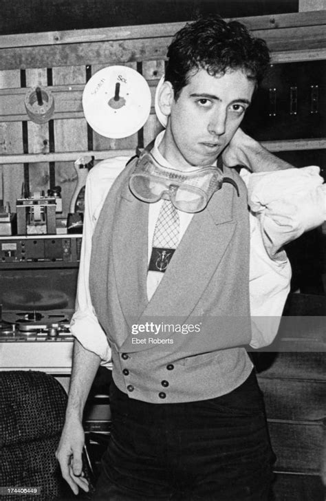 Guitarist Mick Jones Of English Punk Group The Clash In A Recording