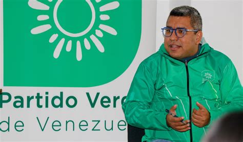 Heryck Rangel El Partido Verde De Venezuela No Se Suma Al