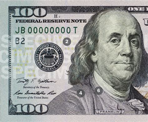 A New Design For 100 Dollar Note Close Look At The 100 Bill