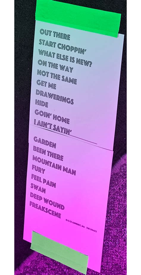The Drake Setlist : r/dinosaurjr