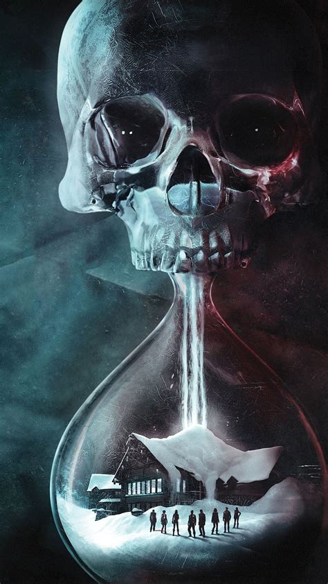 1920x1080px Free Download Hd Wallpaper Until Dawn Cover Art Skull