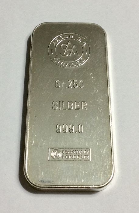250 Gram Zilver 999 Argor Sa Chiasso Catawiki