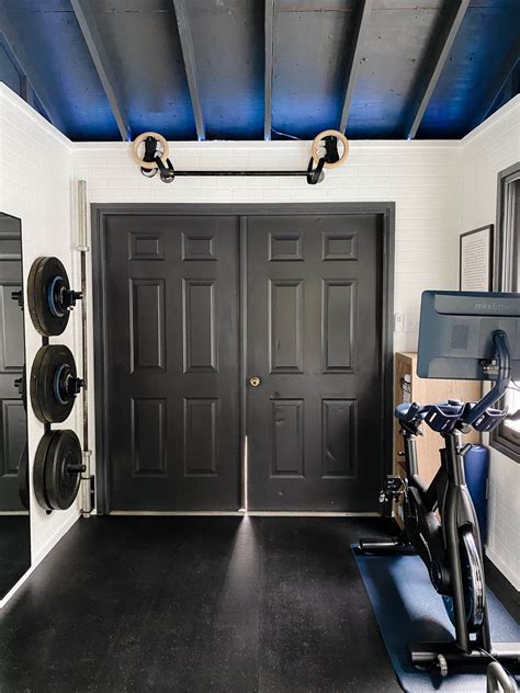 At Home Gym Shed Makeover On A Budget Design It Style It