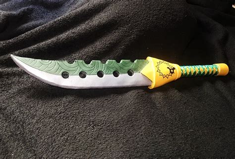 Anime Seven Deadly Sins Weapons For Cosplay Meliodas Etsy
