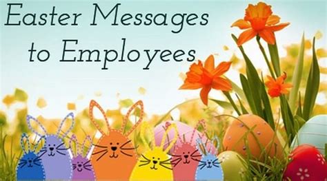Easter Messages To Employees Easter Greetings Wishes