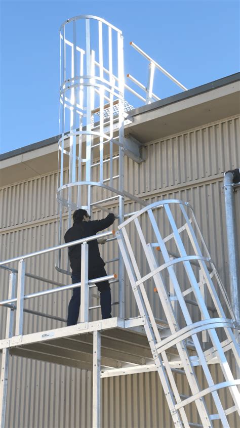 Ladders Platform Ladders Caged Ladders Height Safety